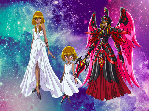 Saint Seiya Ômega: as garotas de Cavaleiros do Zodíaco