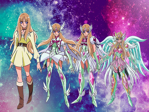 Saint Seiya Ômega, mulheres, 