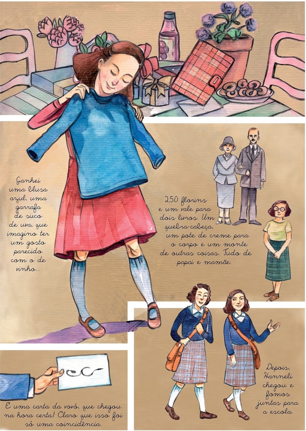 O Diário de Anne Frank Em Quadrinhos