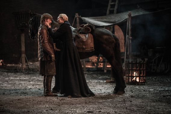 Jaime e Brienne em Game of Thrones