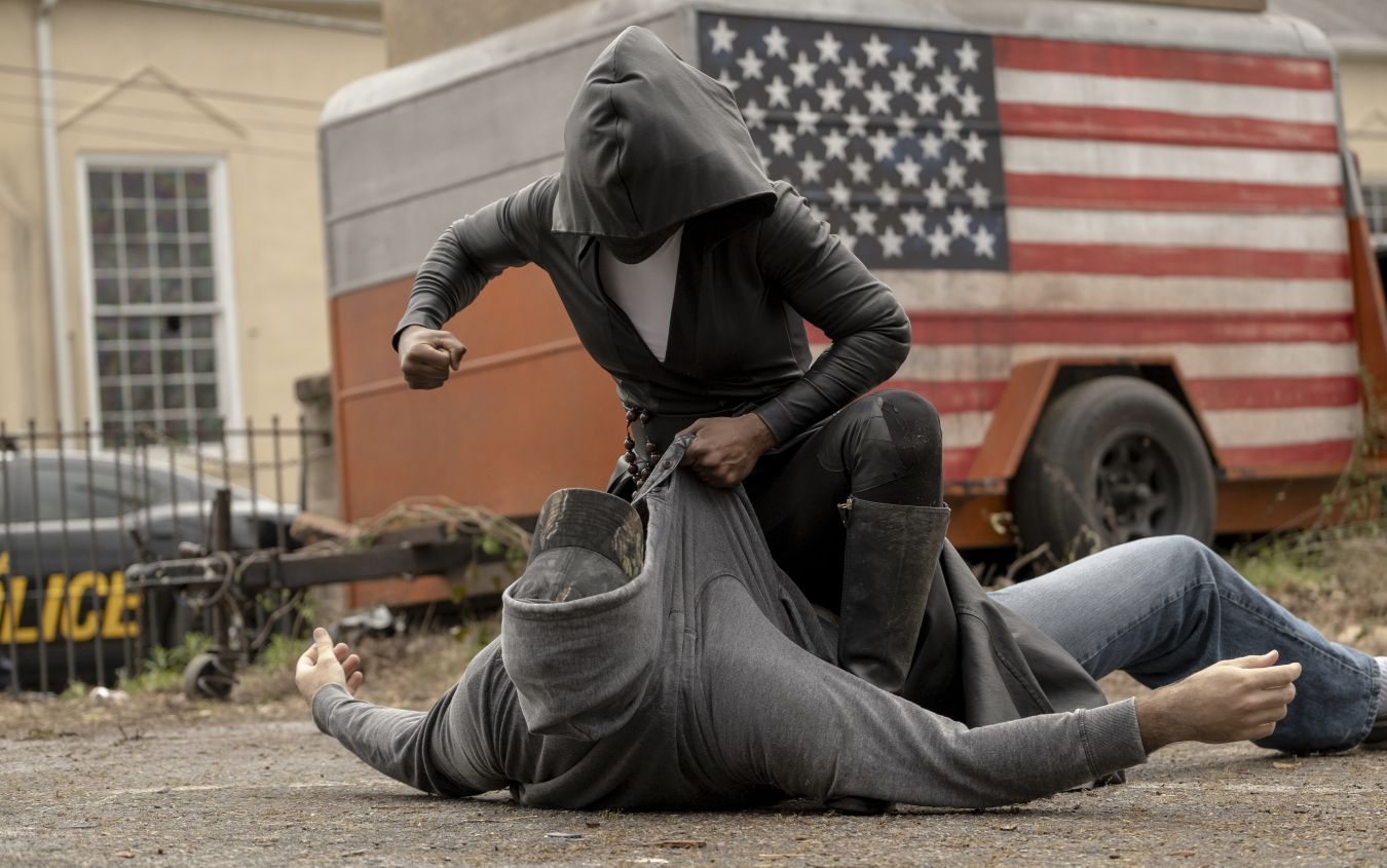 Angela (Regina King) em Watchmen, nova série da HBO