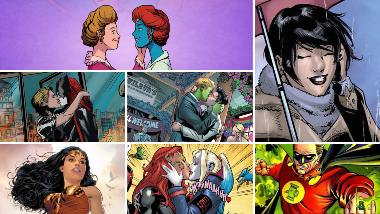 Personagens LGBTQIA+ nos quadrinhos mainstream