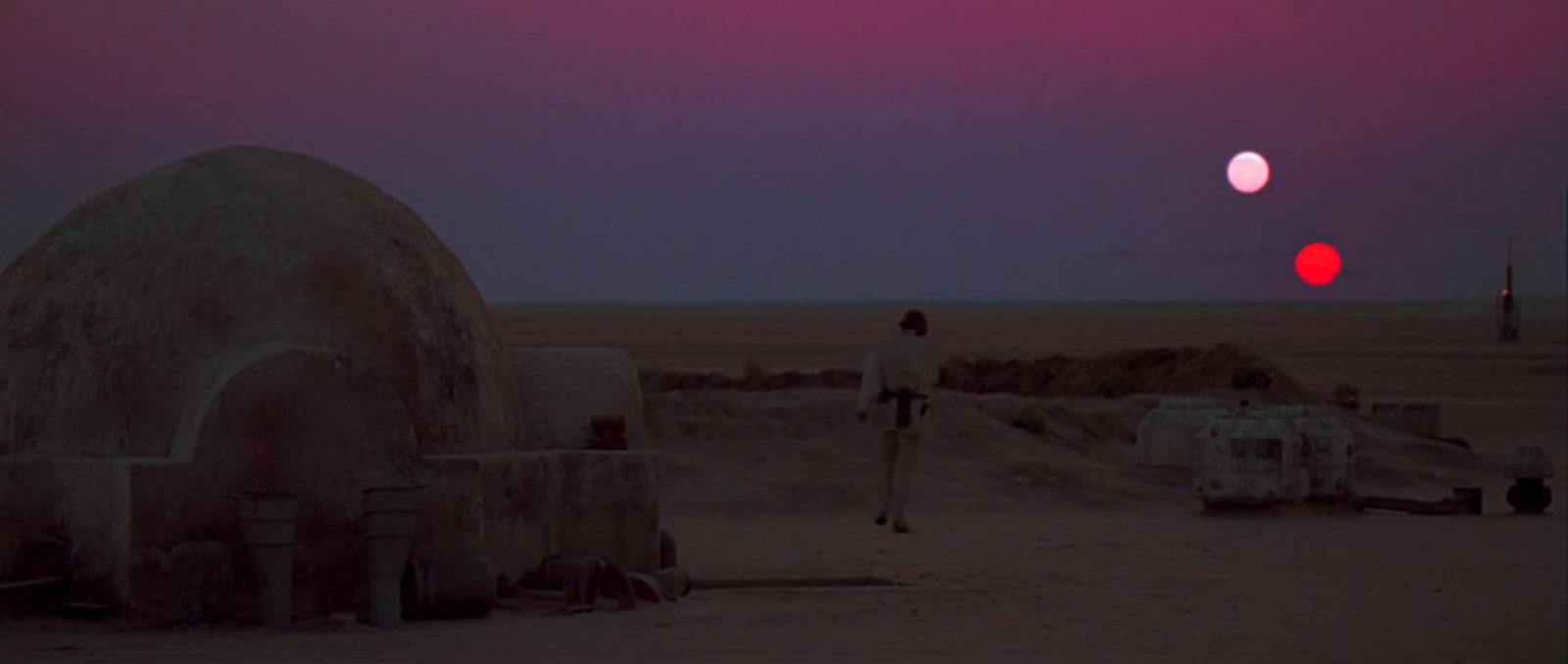 Tatooine, um dos planetas em Star Wars 