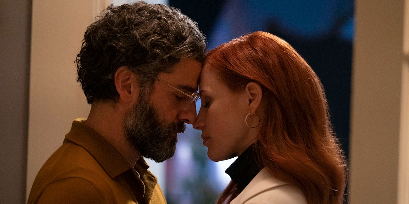 Jonathan (Oscar Isaac) e Mira (Jessica Chastain) em "Scenes From a Marriage"