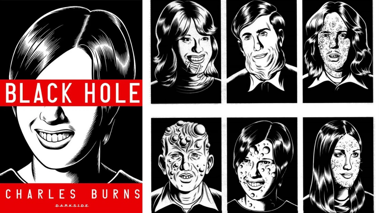 Graphic novel Black Hole, de Charles Burns.