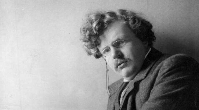 G. K. Chesterton é uma das referências literárias de Sandman.