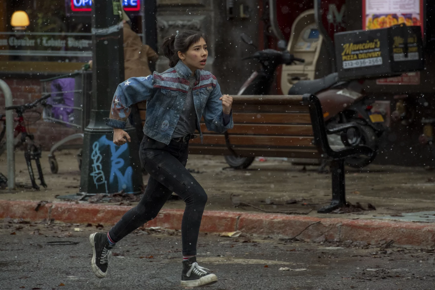 America Chavez em 'Doutor Estranho no Multiverso da Loucura'