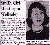 "Smith Girl Missing in Wellesley." The Boston Post. August 25, 1953: 7.