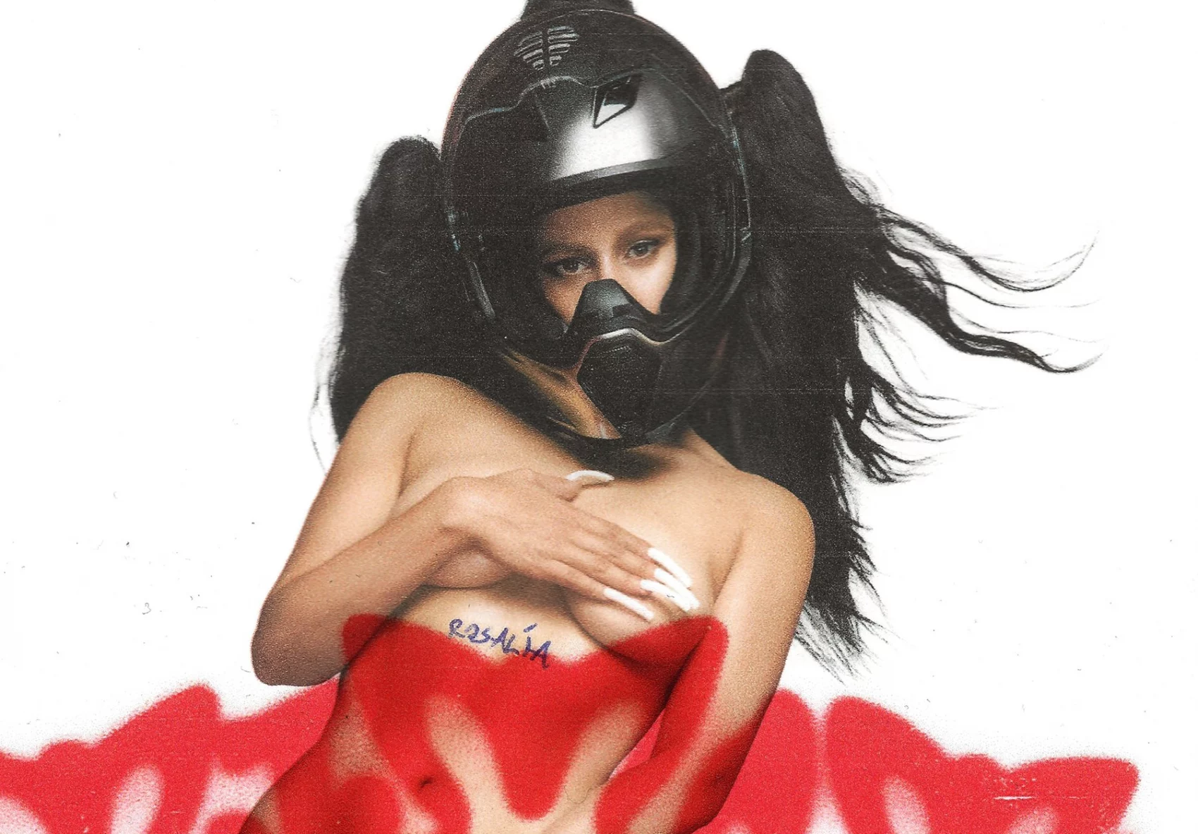 Capa do álbum "Motomami", da cantora e compositora Rosalía . O álbum entra na lista dos melhores lançamentos de 2022. 
