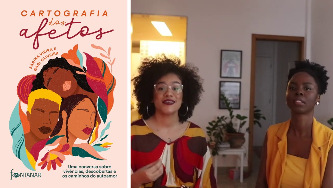 Cartografia dos Afetos, das autoras Gabi Oliveira, Karina Vieira.