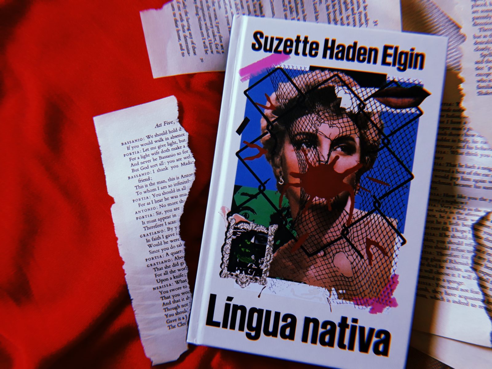 Capa de Língua Nativa, livro de Suzette Haden Elgin.