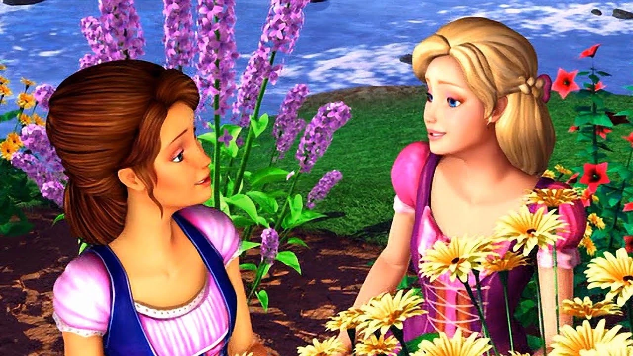 Liana e Alexa em Barbie e o Castelo de Diamantes