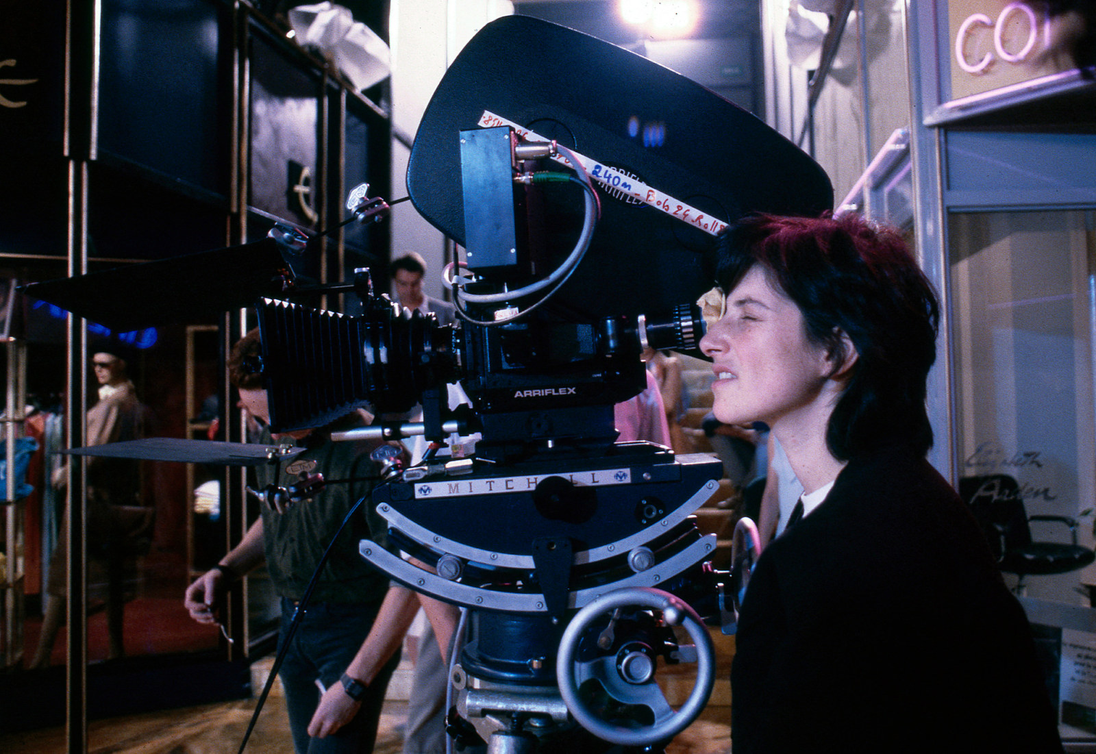 Chantal Akerman no set em1986 | © Jean Ber - Chantal Akerman Foundation