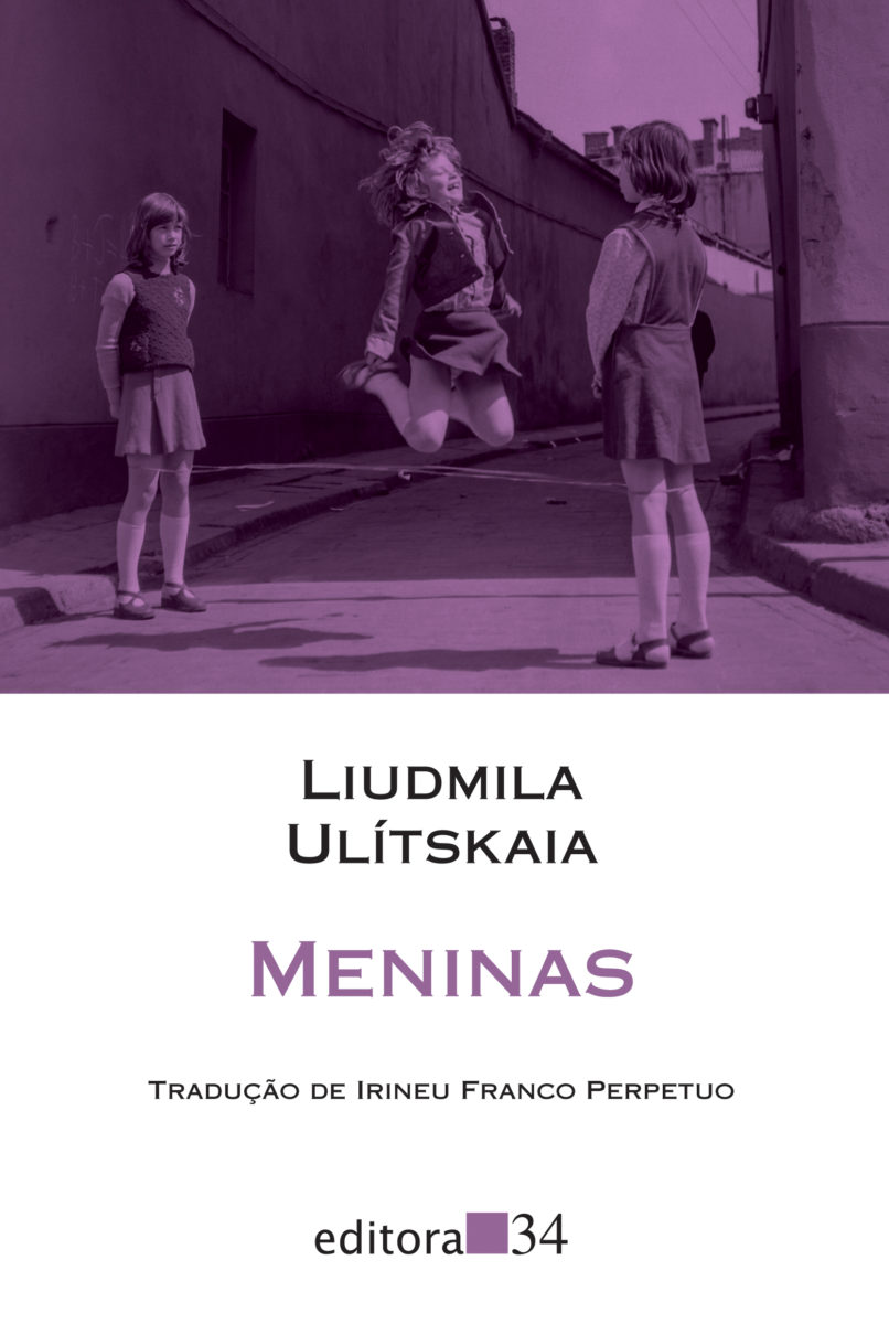 Capa do livro Meninas, de Lidumila Ulítskaia, publicado no Brasil pela Editora 34