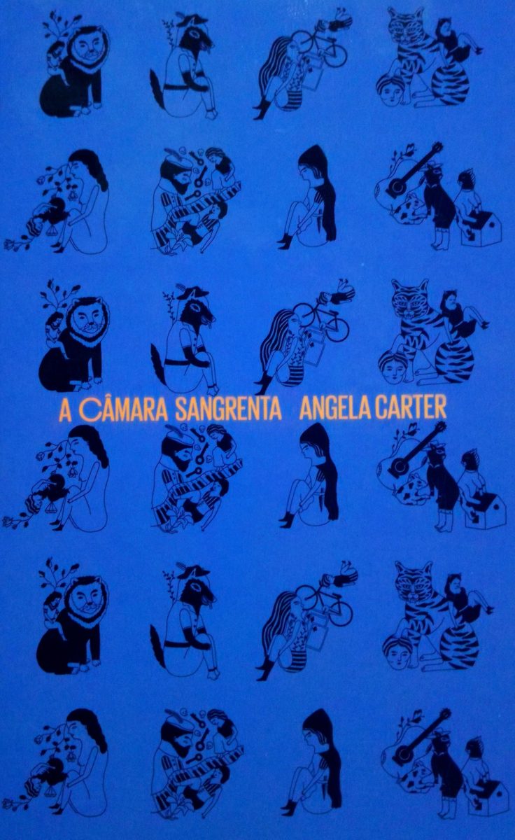 Capa do livro A Câmara Sangrenta de Angela Carter.