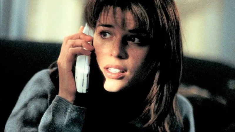Neve Campbell como Sidney em Pânico (1996)