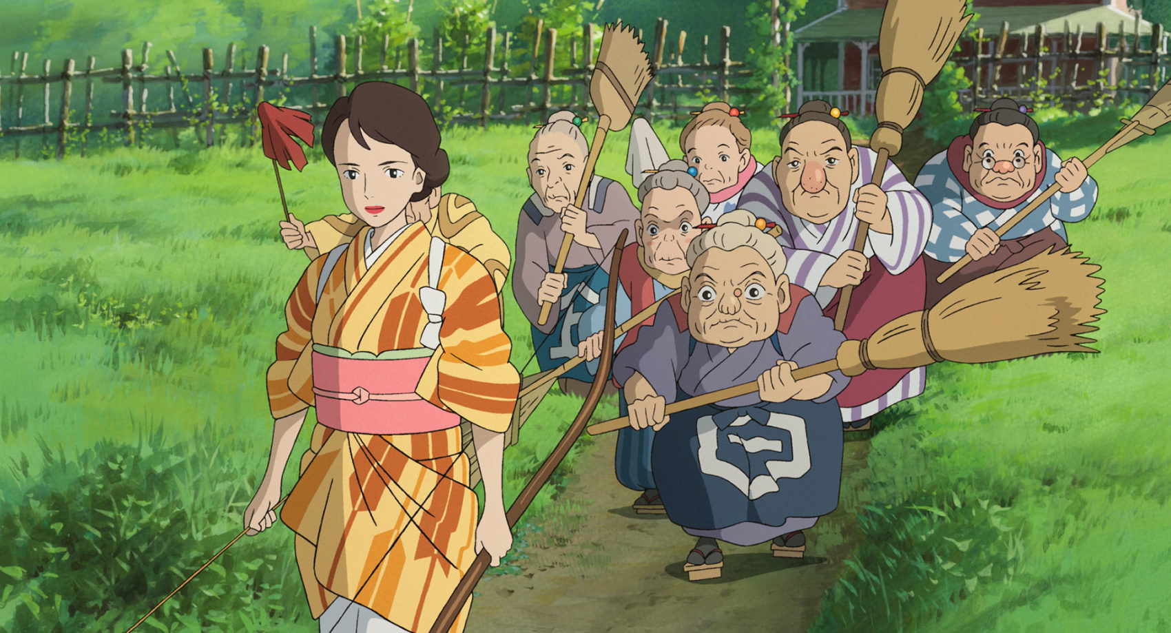 Cena de O Menino e a Garça, novo filme de Hayao Miyazaki