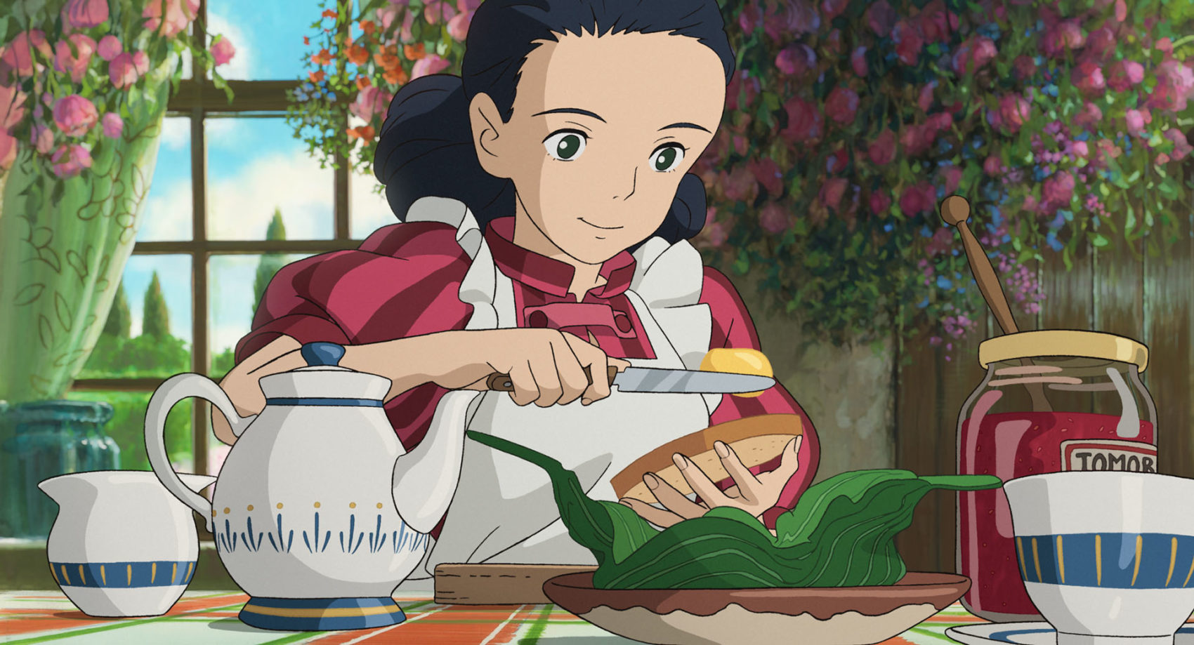 Miyazaki cria uma obra mágica e transforma em arte o simples ato de passar geleia no pão.
