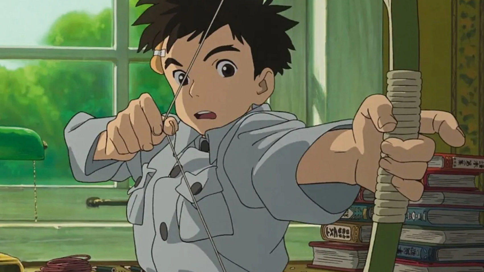 Mahito, personagem de O Menino e a Garça, novo filme de Hayao Miyazaki