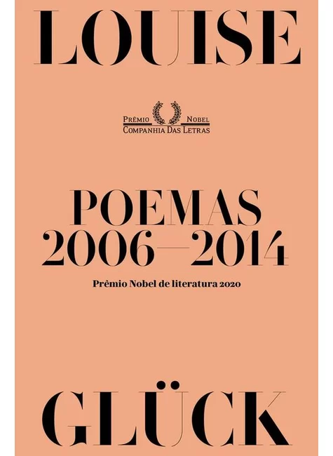 Capa do livro Poemas 2006-2014, lançado pela editora Companhia das Letras