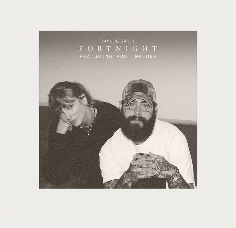 Taylor Swift e Post Malone, artista convidado para colaboração na faixa de abertura "Fortnight" 