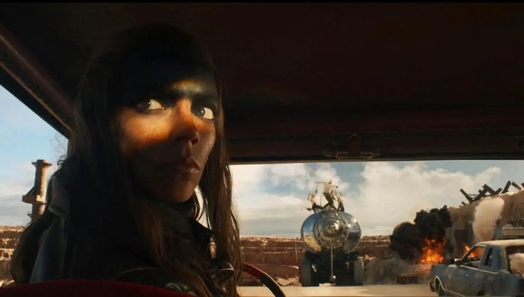 Anya Taylor-Joy em "Furiosa: Uma saga Mad Max"