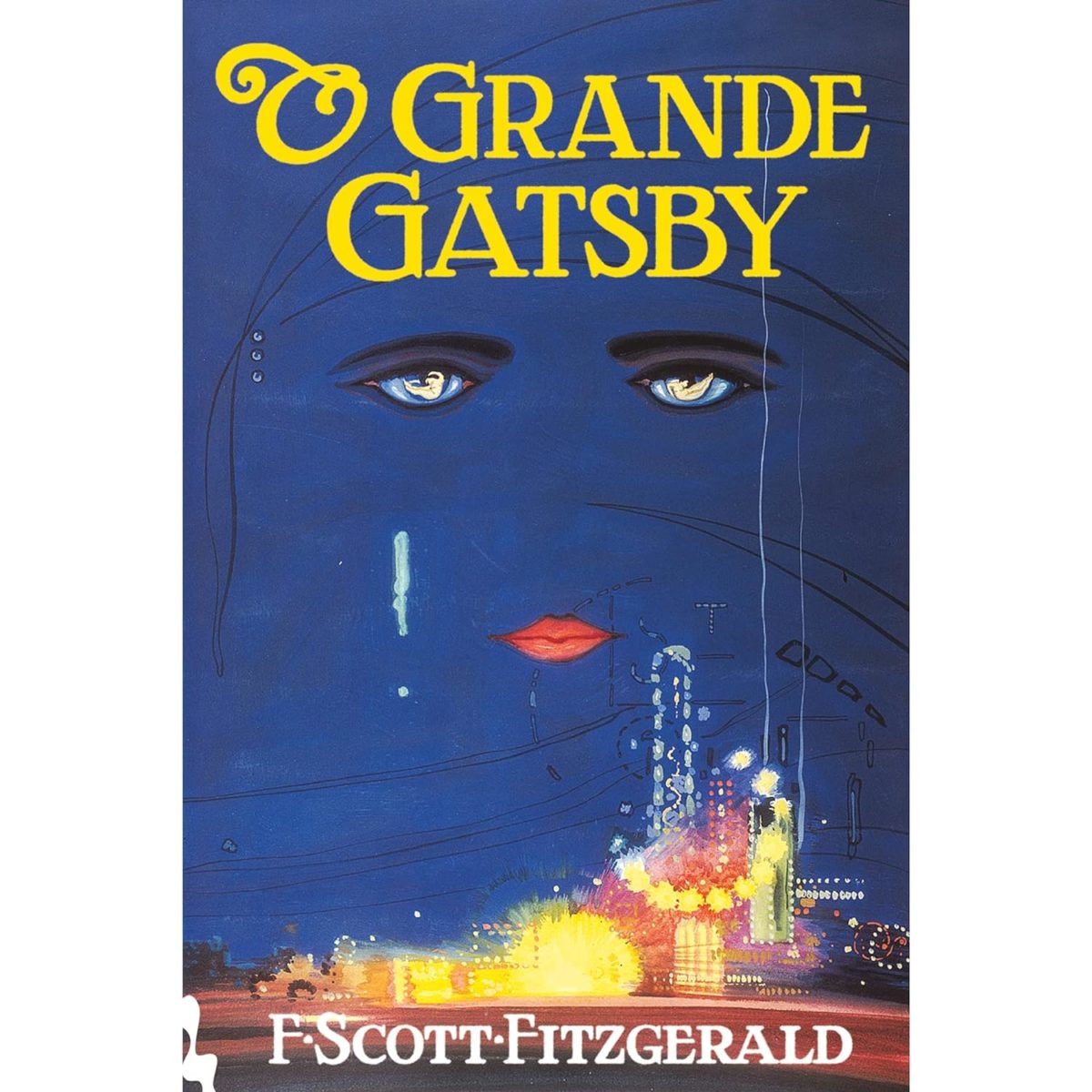 Capa do livro "O Grande Gatsby", de F. Scott Fitzgerald
