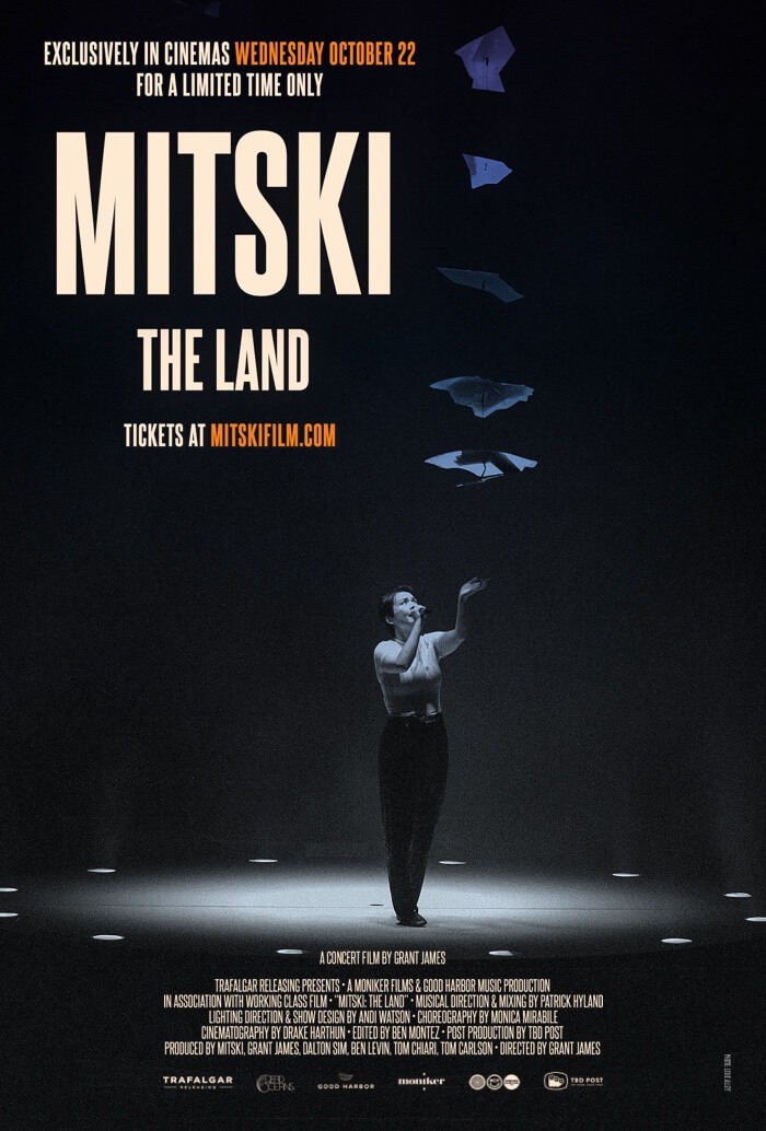 Pôster oficial do filme Mitski: The Land (2025) 